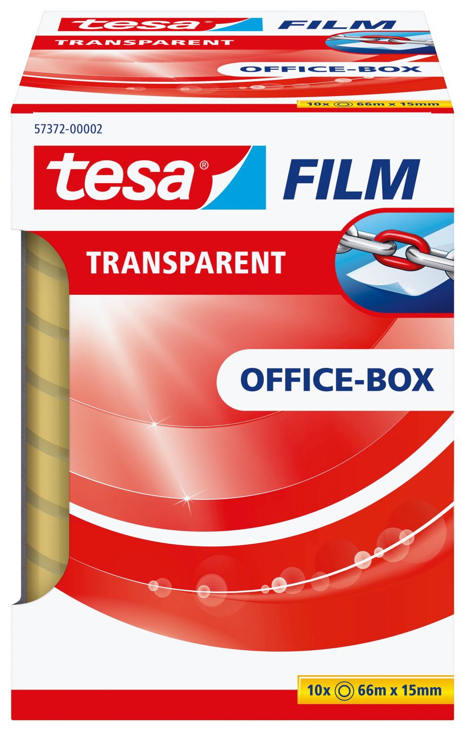 Klebefilm Office Box - transparent, 15 mm x 66 m, 10 Rollen