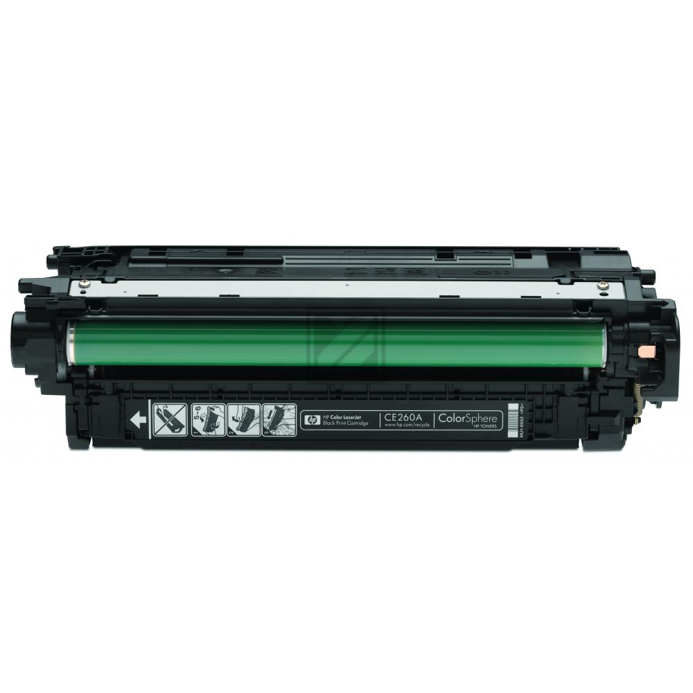 Original HP Tonerkartusche schwarz (CE260A,647A,647ABK,647ABLACK,NO647A,NO647ABK,NO647ABLACK)