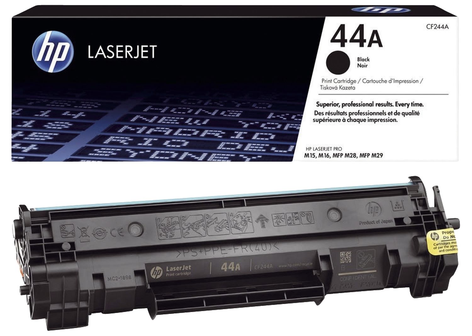 Original HP Tonerkartusche (CF244A,44A,44ABK,44ABLACK,NO44A,NO44ABK,NO44ABLACK)