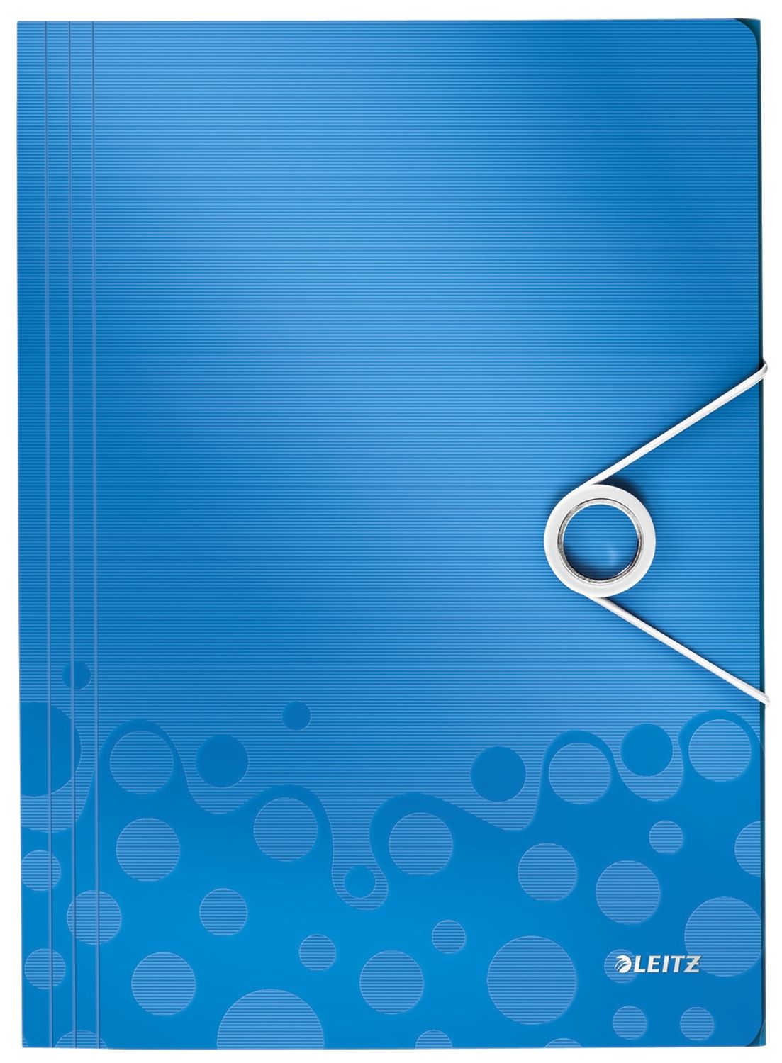 4599 Eckspannermappe WOW - A4, PP, blau metallic 4599 Eckspannermappe WOW - A4, PP, blau metallic