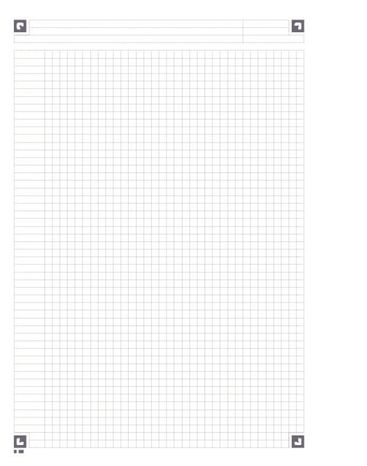 Notebook Connect - Collegeblock, B5, kariert, 80 Blatt, Hardcover, 4 Eckmarkierungen zum scannen Notebook Connect - Collegeblock, B5, kariert, 80 Blatt, Hardcover, 4 Eckmarkierungen zum scannen
