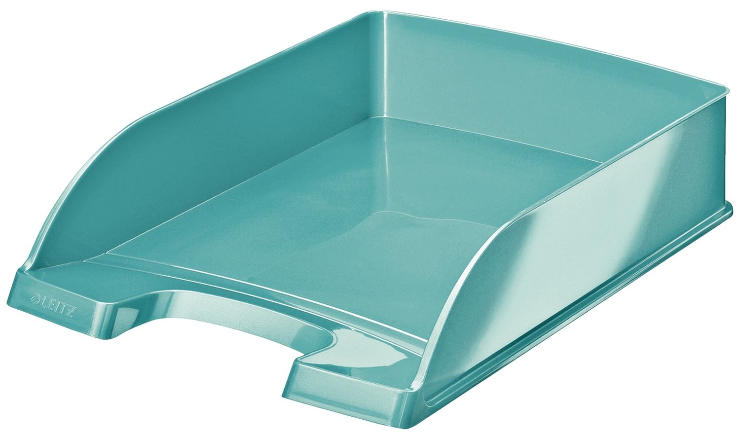 Briefablage Leitz WOW 5226-30-51, DIN A4, Polystyrol, eisblau