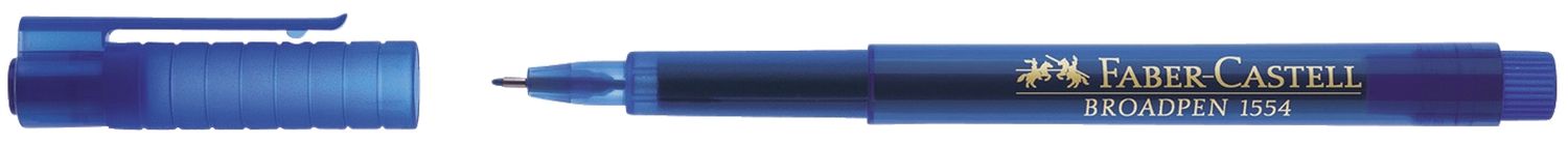 Fineliner BROADPEN 1554 - 0,8 mm, blau (dokumentenecht) Fineliner BROADPEN 1554 - 0,8 mm, blau (dokumentenecht)