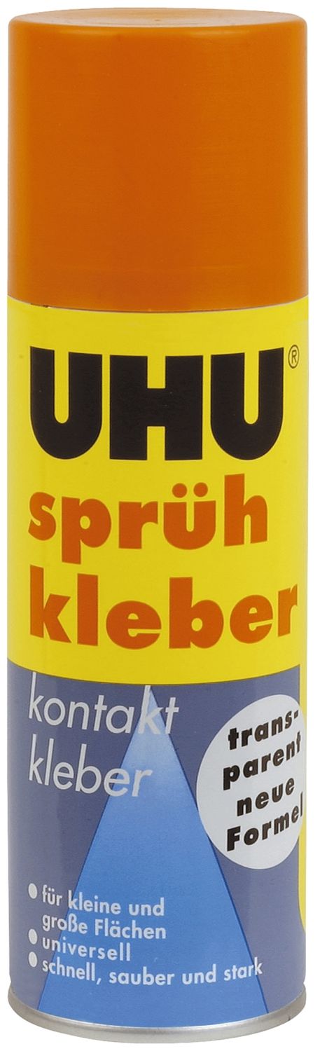 Sprühkleber - TRANSPARENT+PERMANENT, 200 ml Dose