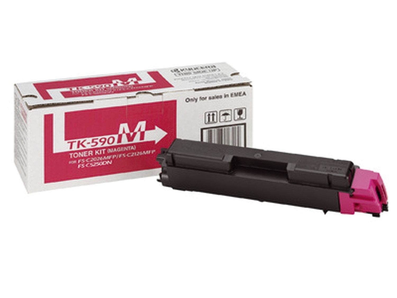 Original Kyocera Toner-Kit magenta (02KVBNL0,0T2KVBNL,1T02KVBNL0,2KVBNL0,T2KVBNL,TK-590M)