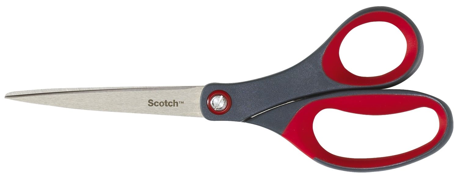 Präzisionsschere - 20 cm, grau/rot