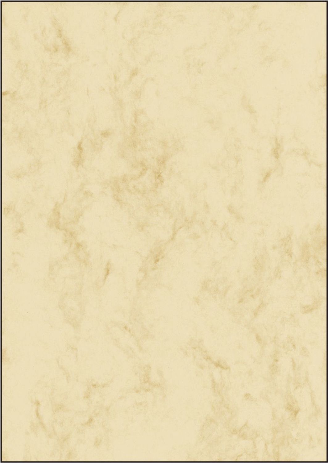 Motivpapier Sigel DP181, Marmorpapier beige, A4, 90 g/qm, 25 Blatt