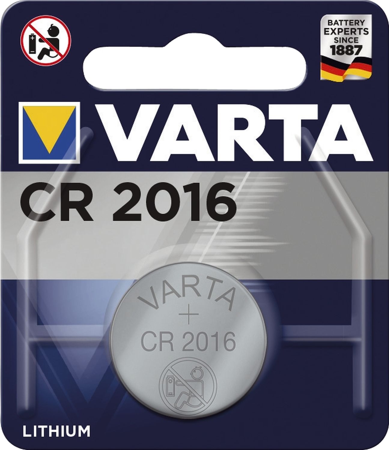 Batterien Electronics Lithium - CR 2016, 3 V Batterien Electronics Lithium - CR 2016, 3 V