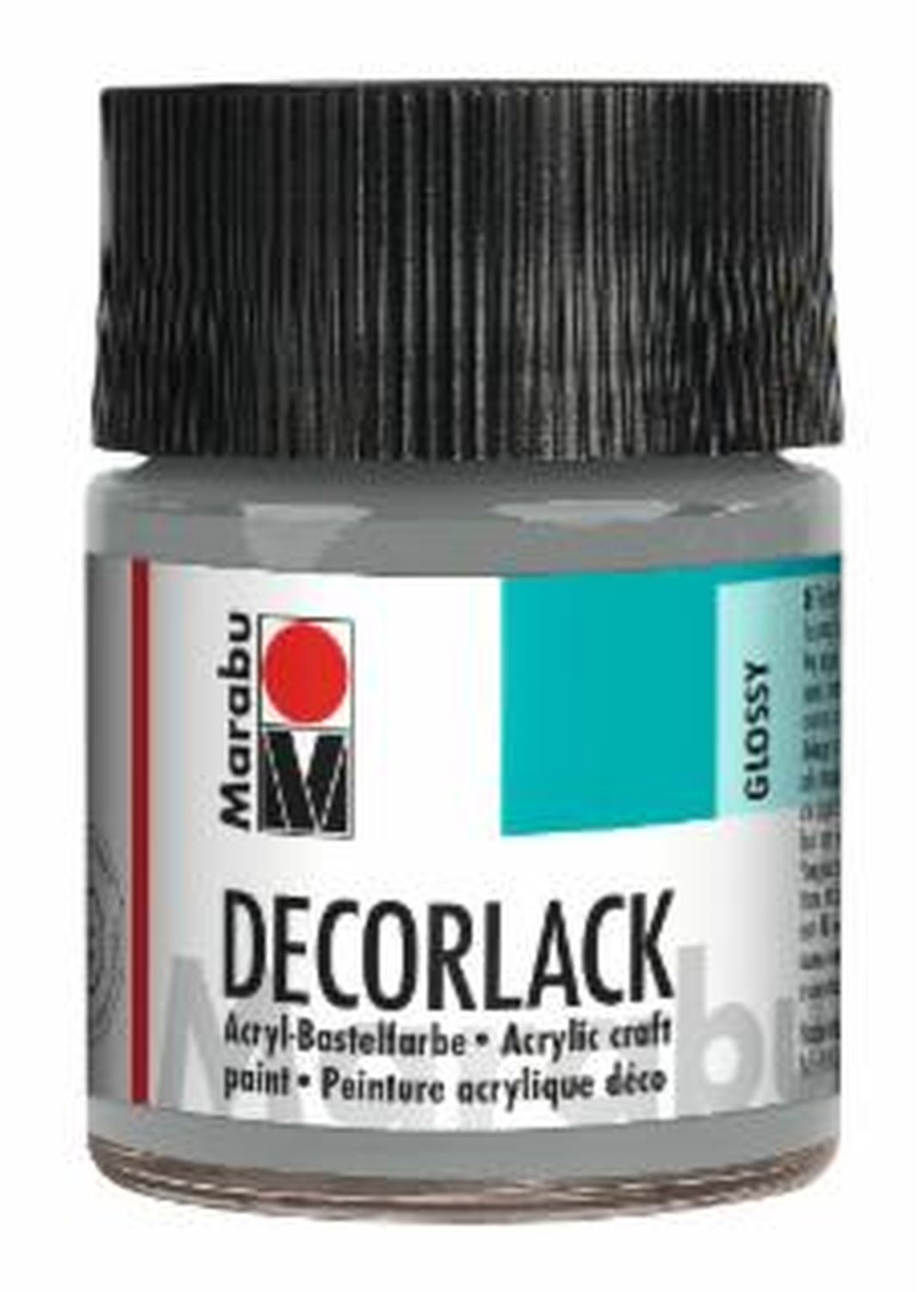 Decorlack Acryl - Metallic-Silber 782, 50 ml Decorlack Acryl - Metallic-Silber 782, 50 ml
