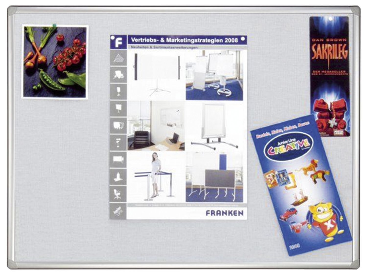 Textiltafel PRO - 180 x 90 cm, grau Textiltafel PRO - 180 x 90 cm, grau