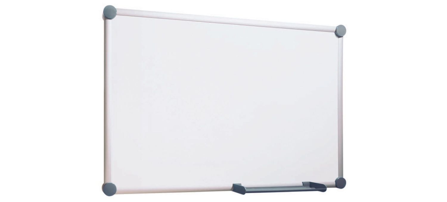 Whiteboard 2000 pro Emaille - 240 x 120 cm, grau, magnethaftend, Wandmontage Whiteboard 2000 pro Emaille - 240 x 120 cm, grau, magnethaftend, Wandmontage