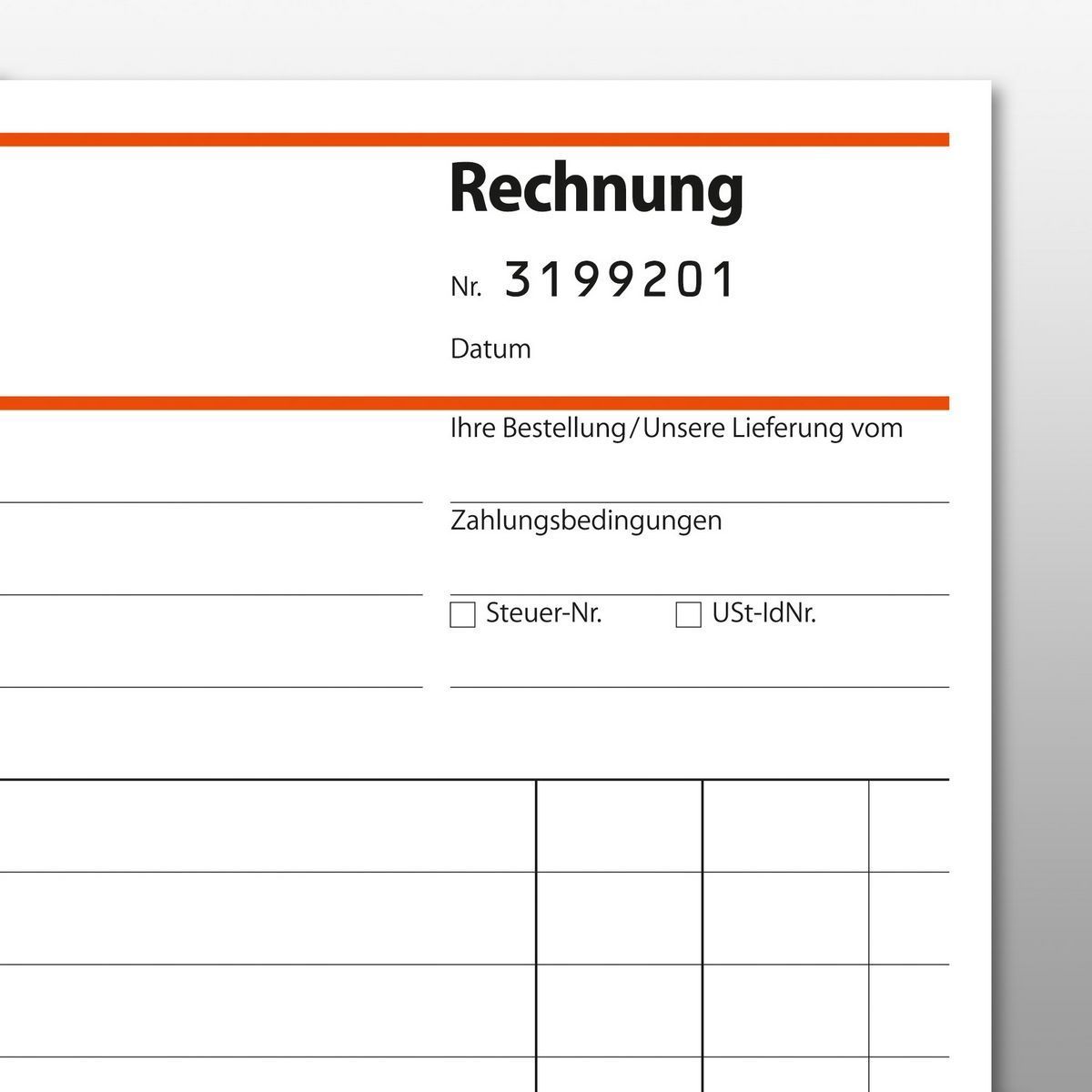 Rechnungen mit fortlfd. Nummerierung - A5, 1. u. 2. Blatt bedruckt, SD, MP, 2 x 50 Blatt Rechnungen mit fortlfd. Nummerierung - A5, 1. u. 2. Blatt bedruckt, SD, MP, 2 x 50 Blatt