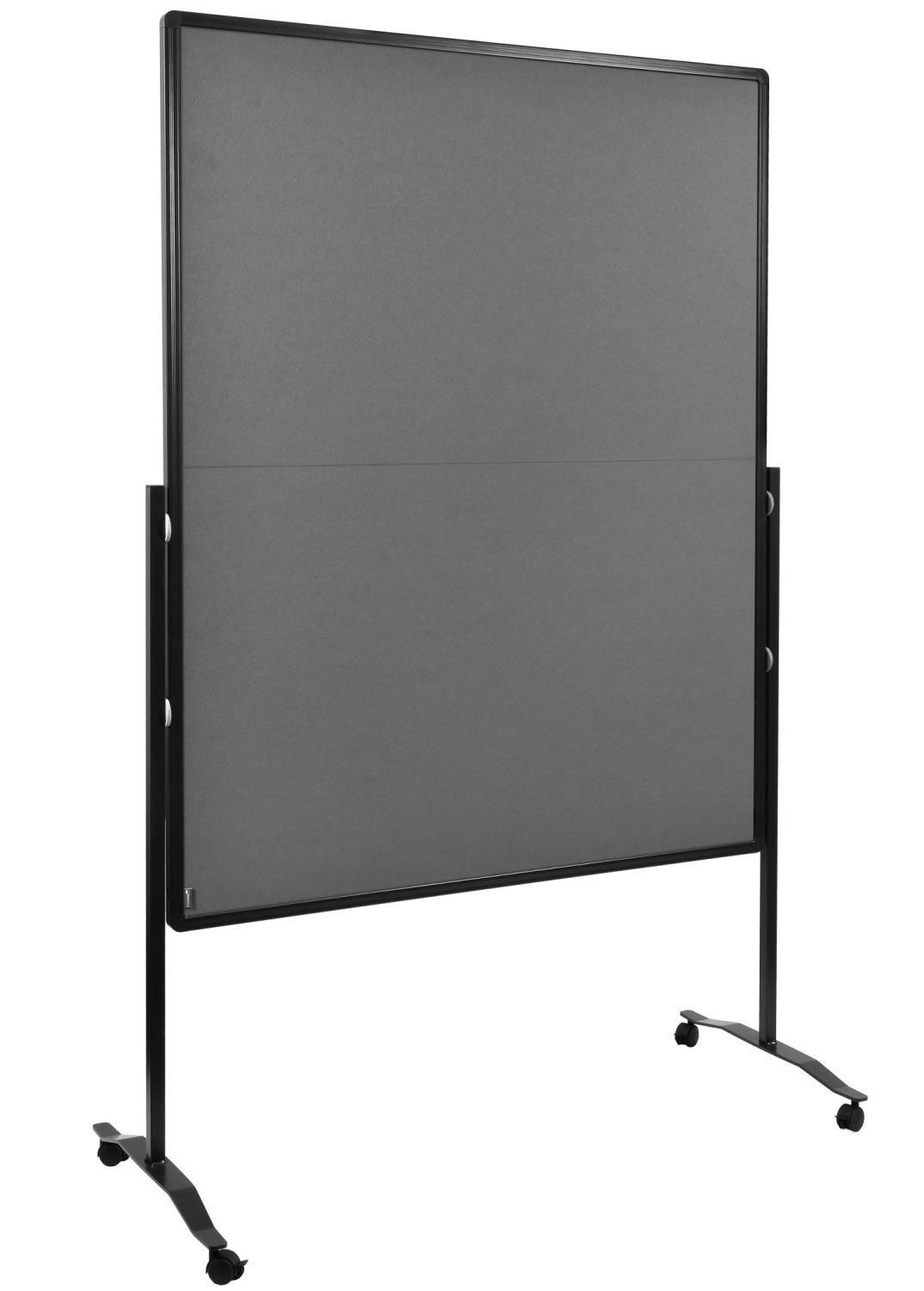 Moderationswand PREMIUM PLUS klappbar 150x120cm grau Moderationswand PREMIUM PLUS klappbar 150x120cm grau