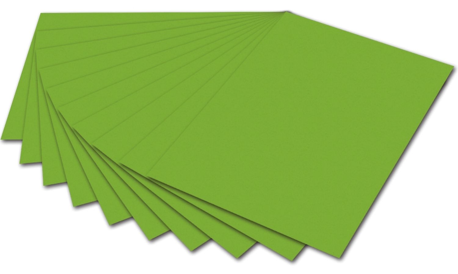Tonpapier - 50 x 70 cm, grasgrün Tonpapier - 50 x 70 cm, grasgrün