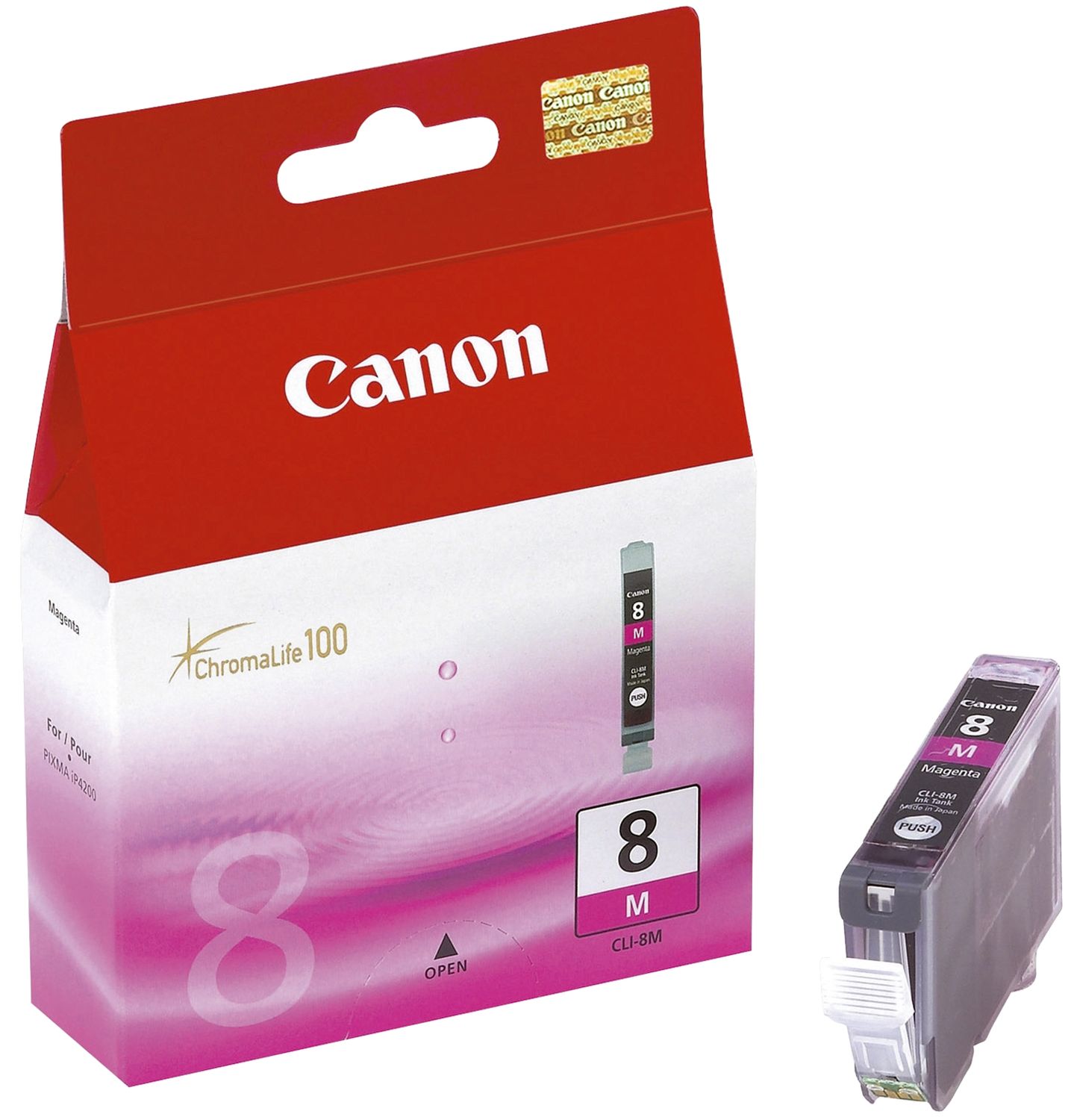 Original Canon Tintenpatrone magenta (0622B001,622B001,CLI-8M)