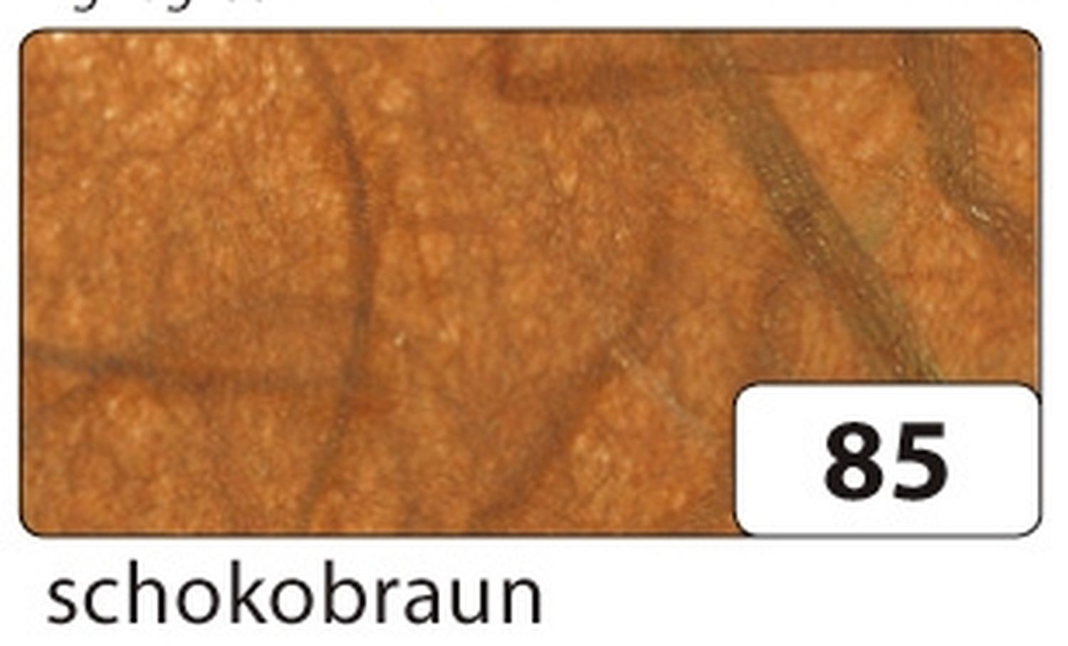 Strohseide - 47 x 64 cm, schokobraun Strohseide - 47 x 64 cm, schokobraun