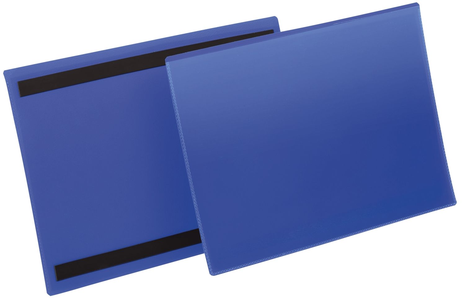 Kennzeichnungstasche - magnetisch, A4 quer, PP, dokumentenecht, dunkelblau, 50 Stück Kennzeichnungstasche - magnetisch, A4 quer, PP, dokumentenecht, dunkelblau, 50 Stück