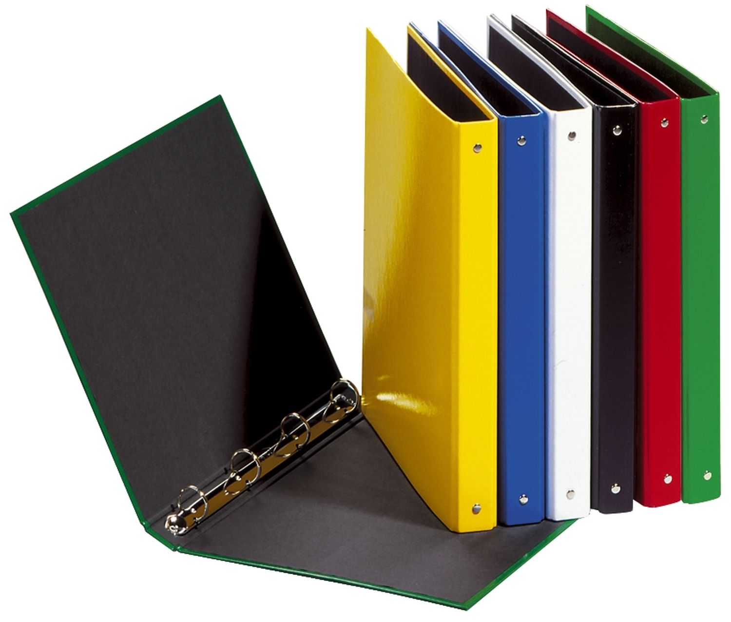 Ringbuch Basic Colours - A5, 4-Ring, Ring-Ø 25mm, rot Ringbuch Basic Colours - A5, 4-Ring, Ring-Ø 25mm, rot