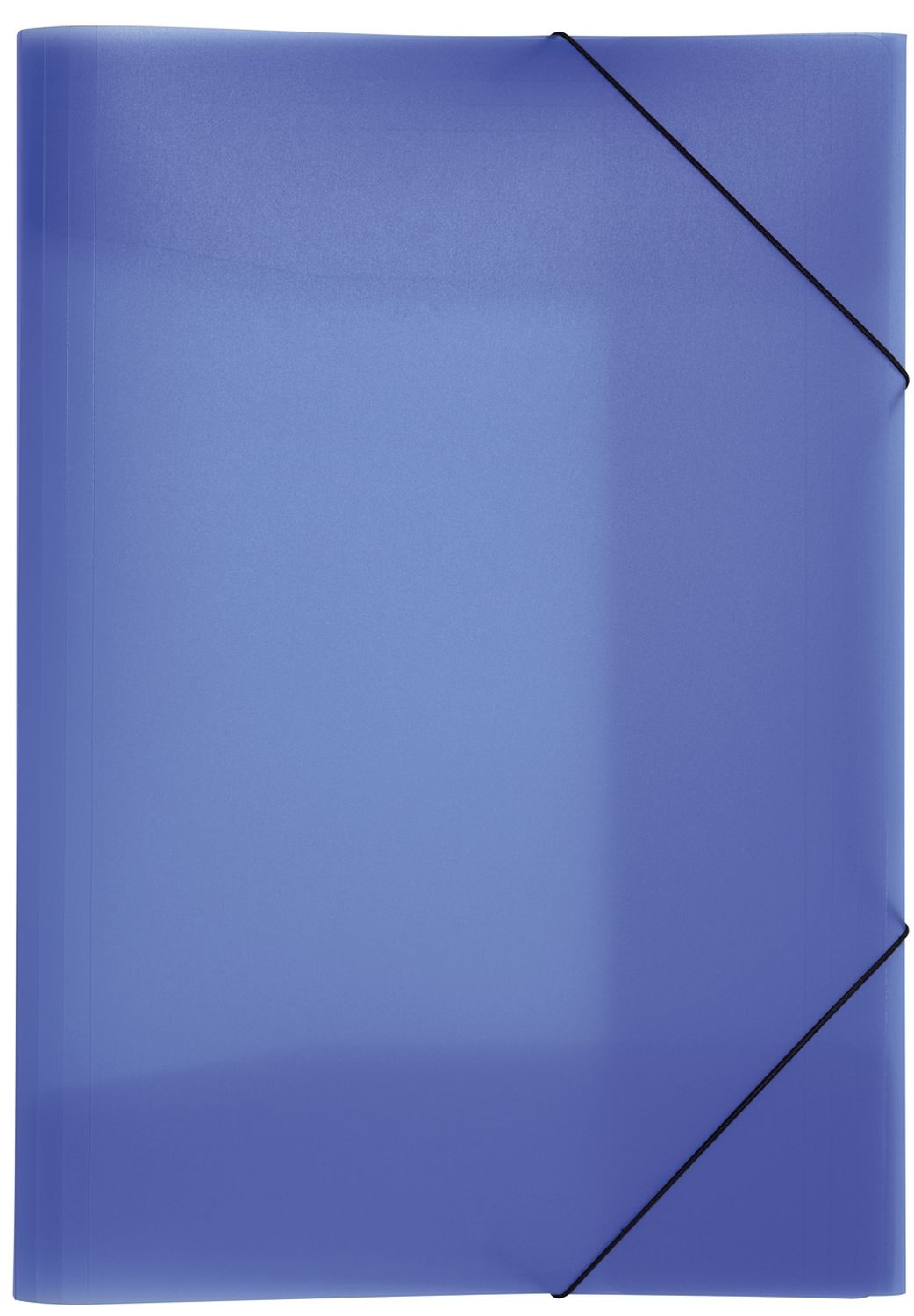 Gummizugmappe Lucy Basic - A3, blau, PP, 3 Einschlagklappen Gummizugmappe Lucy Basic - A3, blau, PP, 3 Einschlagklappen