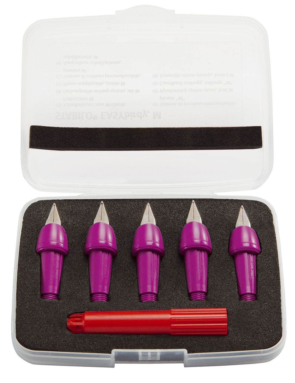 Schreibeinsatz EASYbirdy® - Feder M, 5 Stück, pink Schreibeinsatz EASYbirdy® - Feder M, 5 Stück, pink
