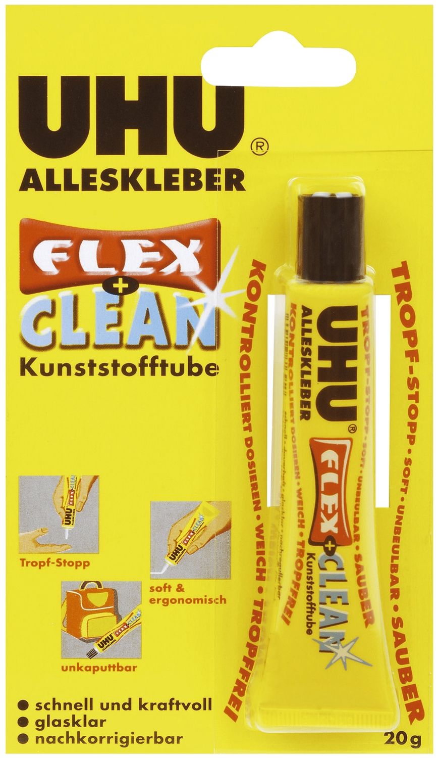 Der Alleskleber FlexTube - 20 g, Infokarte