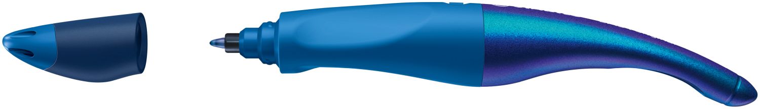 Ergonomischer Tintenroller für Rechtshänder - EASYoriginal Holograph Edition in blau - Einzelstift - Schreibfarbe blau (löschbar) - inklusive Patrone Ergonomischer Tintenroller für Rechtshänder - EASYoriginal Holograph Edition in blau - Einzelstift - Schreibfarbe blau (löschbar) - inklusive Patrone