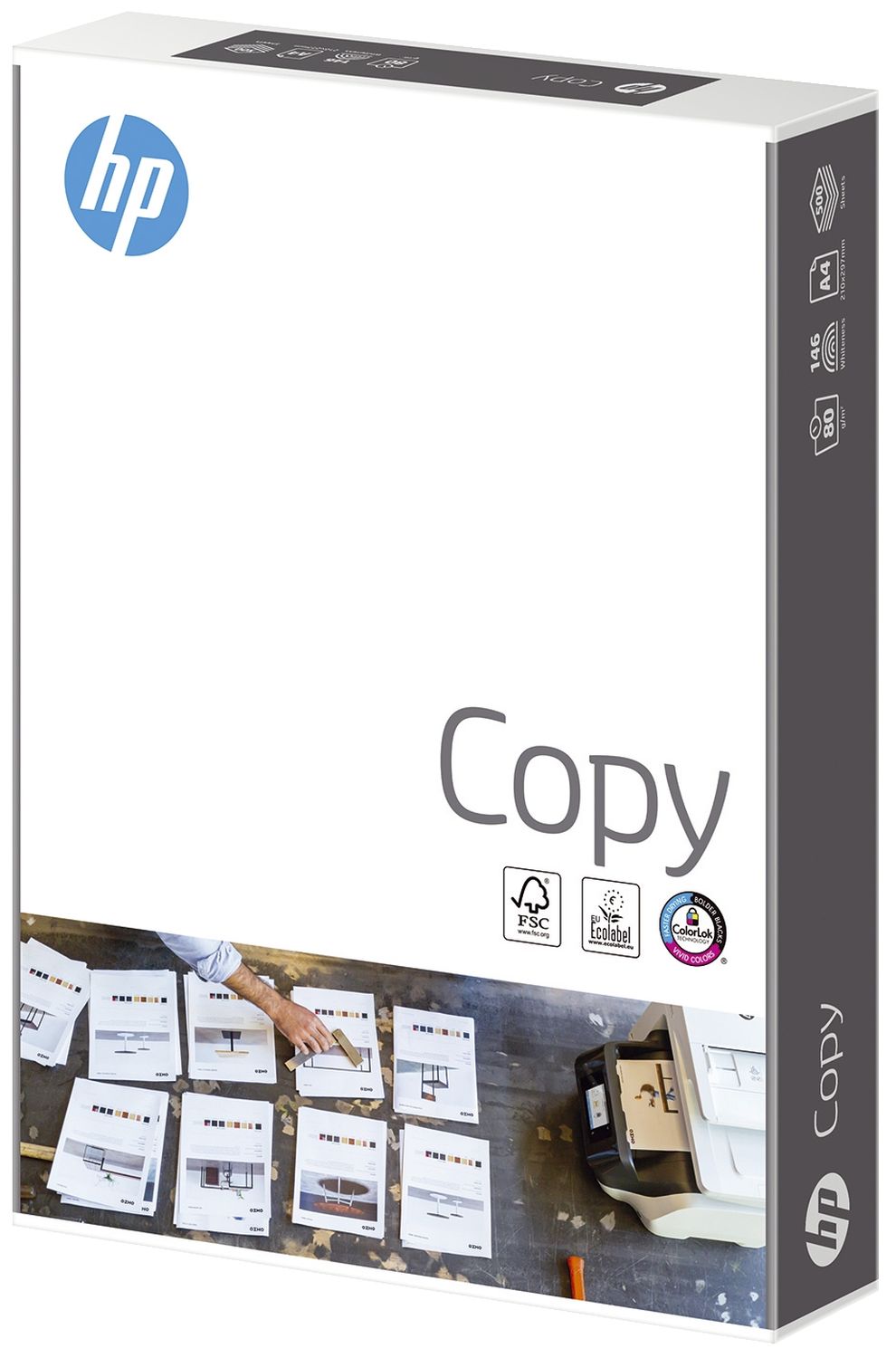 Kopierpapier Copy Paper CHP 910, DIN A4, 80 g/qm, weiß, 500 Blatt