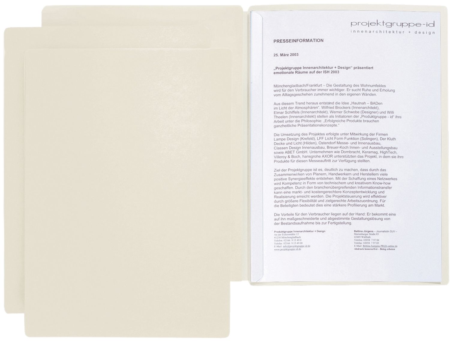 Präsentationsmappe Star - A4, 2-tlg., beige Präsentationsmappe Star - A4, 2-tlg., beige