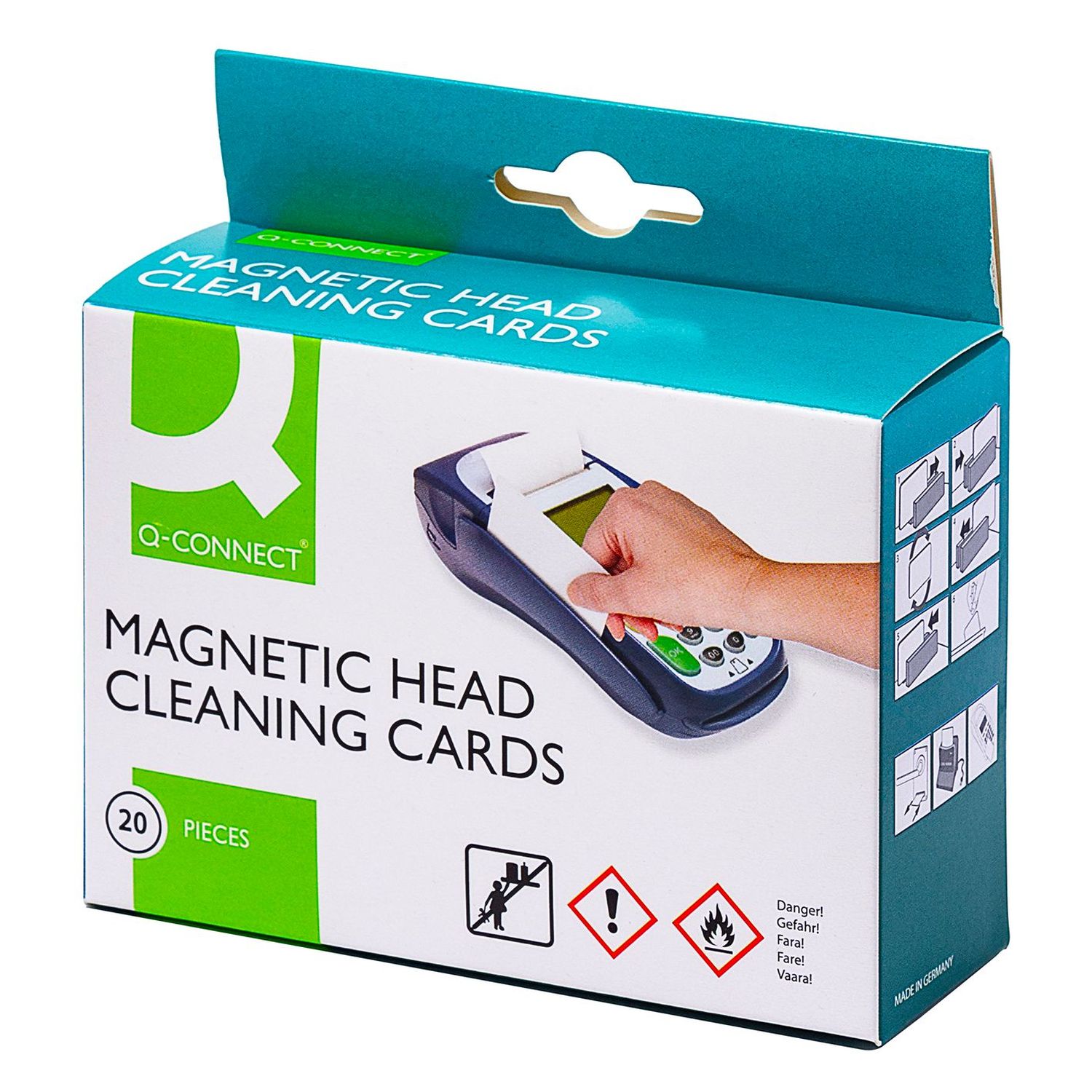 Reinigungskarte für POS Terminals Chip-Karten-Lesegeräte - 20 Stück Reinigungskarte für POS Terminals Chip-Karten-Lesegeräte - 20 Stück