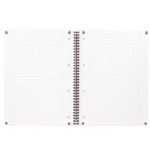 Collegeblock Oxford Office Essentials 100050231, A4+, 90 Blatt, 90 g/qm, 5mm kariert/ 7mm liniert, sortiert