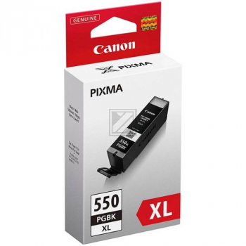 Original Tinte Canon PGI-550PGBKXL (6431B001), ca. 500 Seiten, schwarz