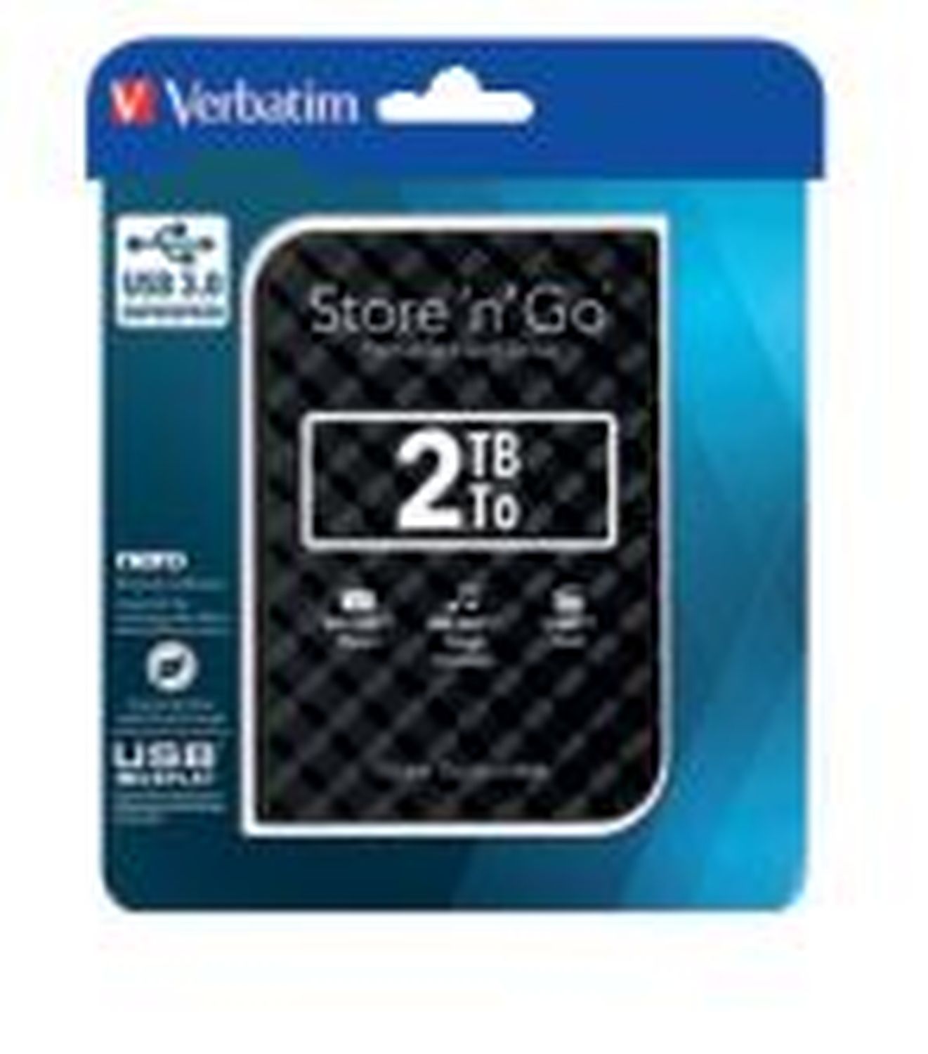 Festplatte Store 'n' Go USB 3.0 SuperSpeed - 2TB, schwarz