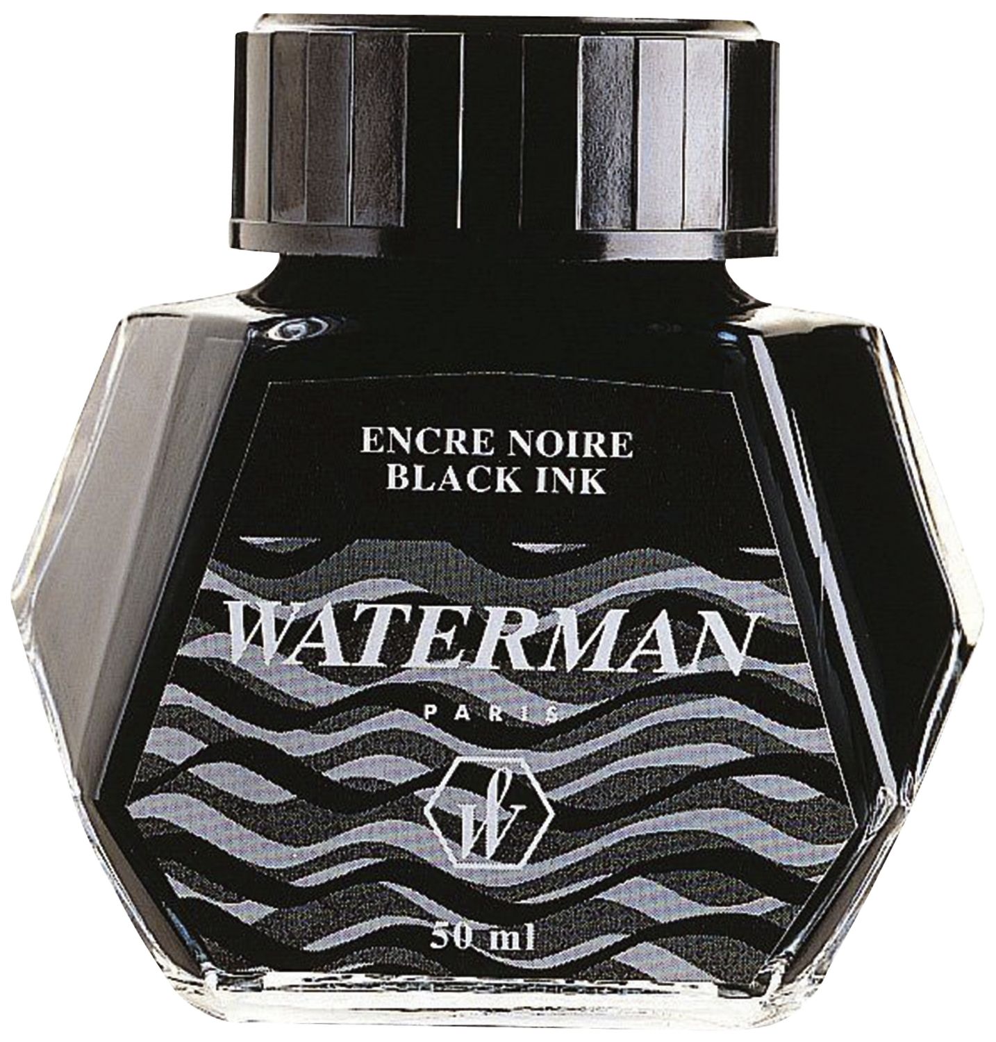 Tinte - 50 ml Glasflacon, schwarz Tinte - 50 ml Glasflacon, schwarz