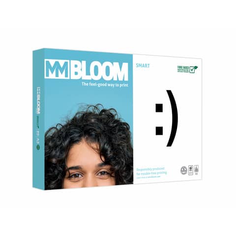 Kopierpapier MM Bloom Smart 9942B80S, DIN A3, 80 g/qm, weiß, 500 Blatt