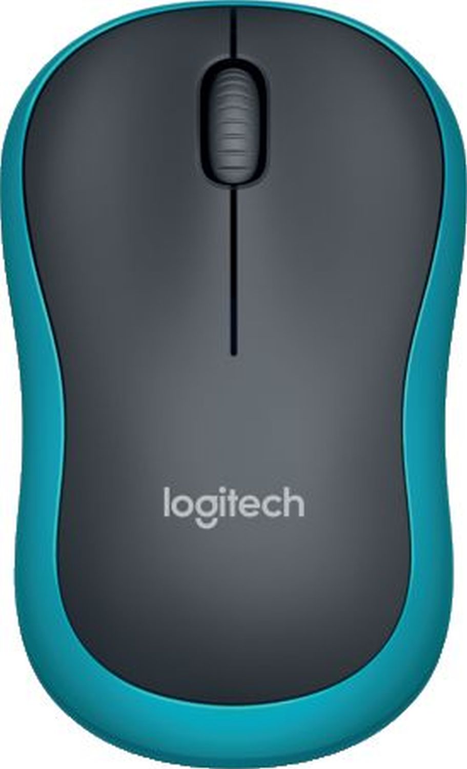 Maus M185 Wireless Optisch schwarz/blau