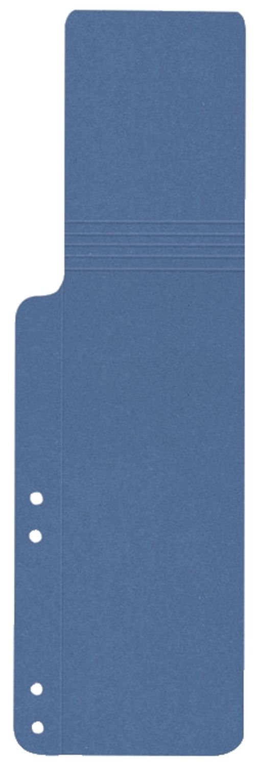 Aktenschwänze - blau, 100 Stück Aktenschwänze - blau, 100 Stück