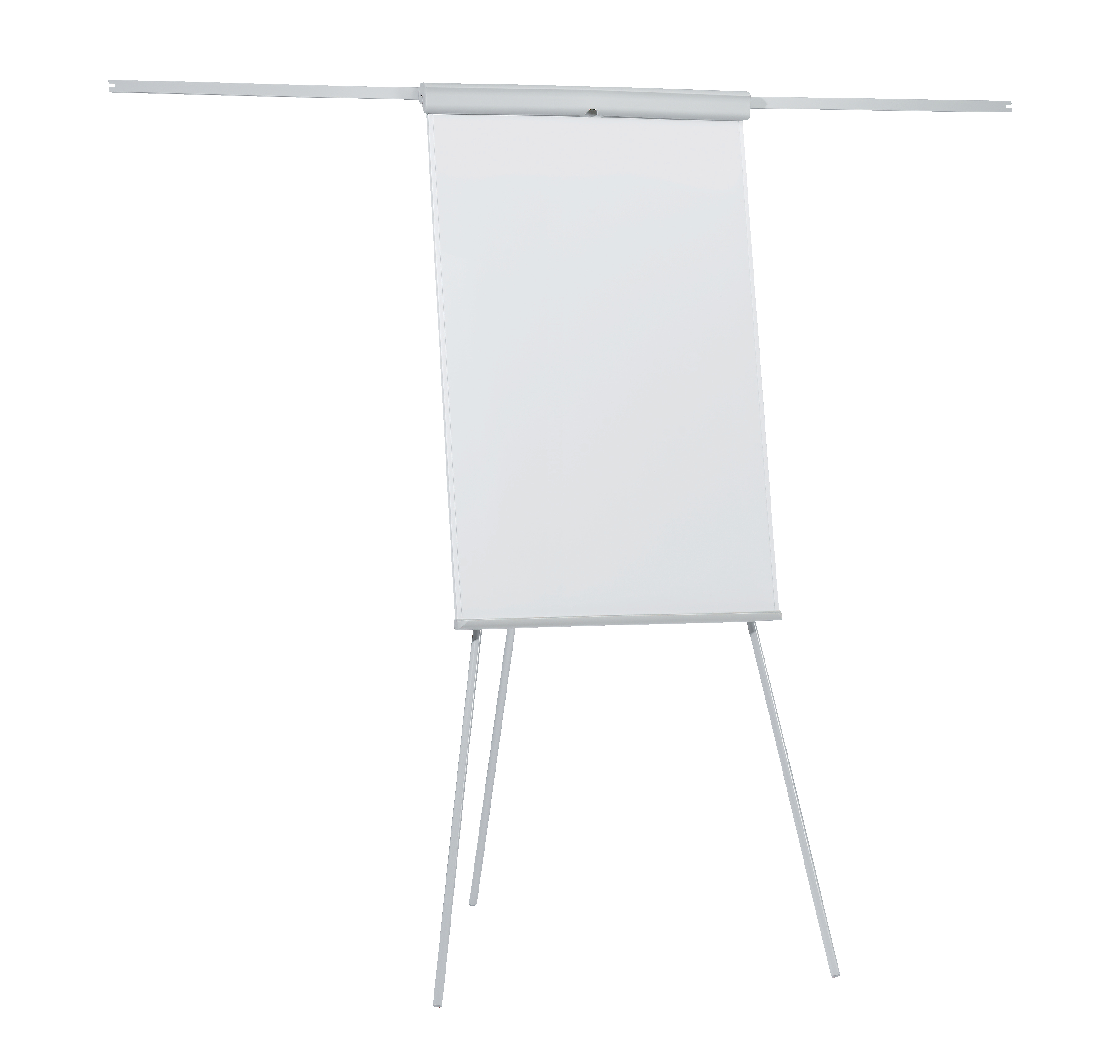 Flipchart Franken X-tra!Line Standard Plus EL-FC22, Dreibein, mit Seitenarmen, höhenverstellbar, 68 x 105 cm