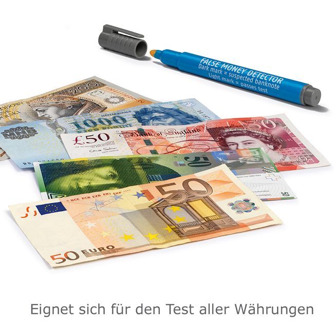 30 Falschgeld-Stift im Blister 30 Falschgeld-Stift im Blister