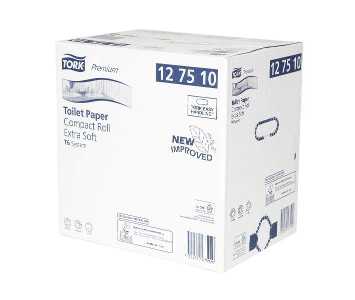 Toilettenpapier Midi für T6 System - extra weich, 3-lagig, 27 Rollen à 70 m Toilettenpapier Midi für T6 System - extra weich, 3-lagig, 27 Rollen à 70 m