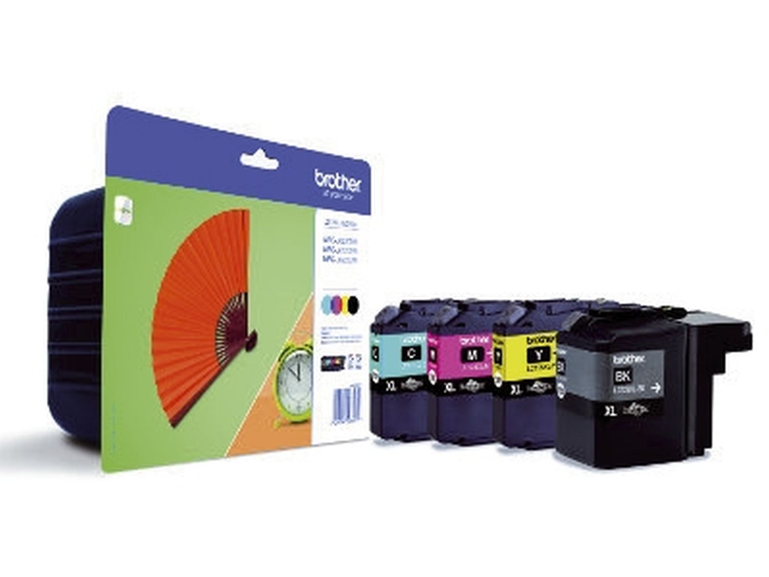 Original Brother Tintenpatrone MultiPack Bk,C,M,Y (LC-129XLVALBP,LC-129XLVALBPDR)