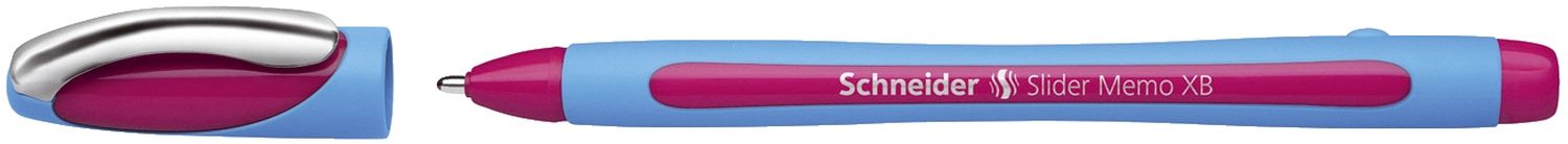 Kugelschreiber Slider Memo XB - 0,7 mm, pink Kugelschreiber Slider Memo XB - 0,7 mm, pink