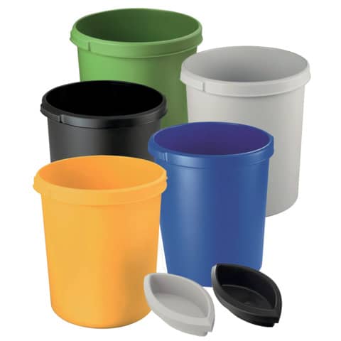 Abfalleinsatz HAN 1835-11, für HAN Papierkorb 18190, 1834, 1836 Serie, 1 Liter, grau