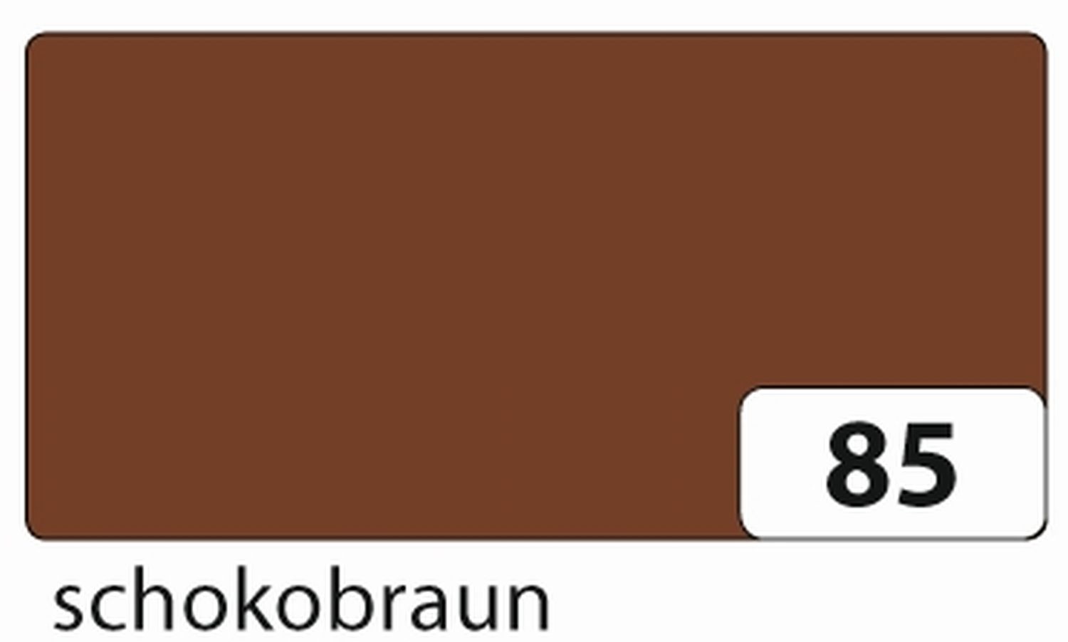 Tonpapier - 50 x 70 cm, schokobraun