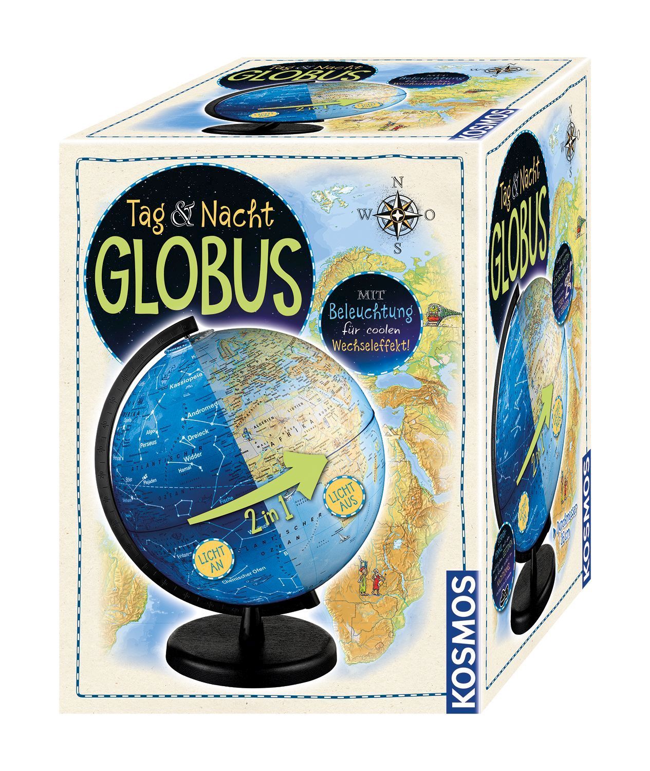 Experimentierkasten - Tag und Nacht Globus Experimentierkasten - Tag und Nacht Globus