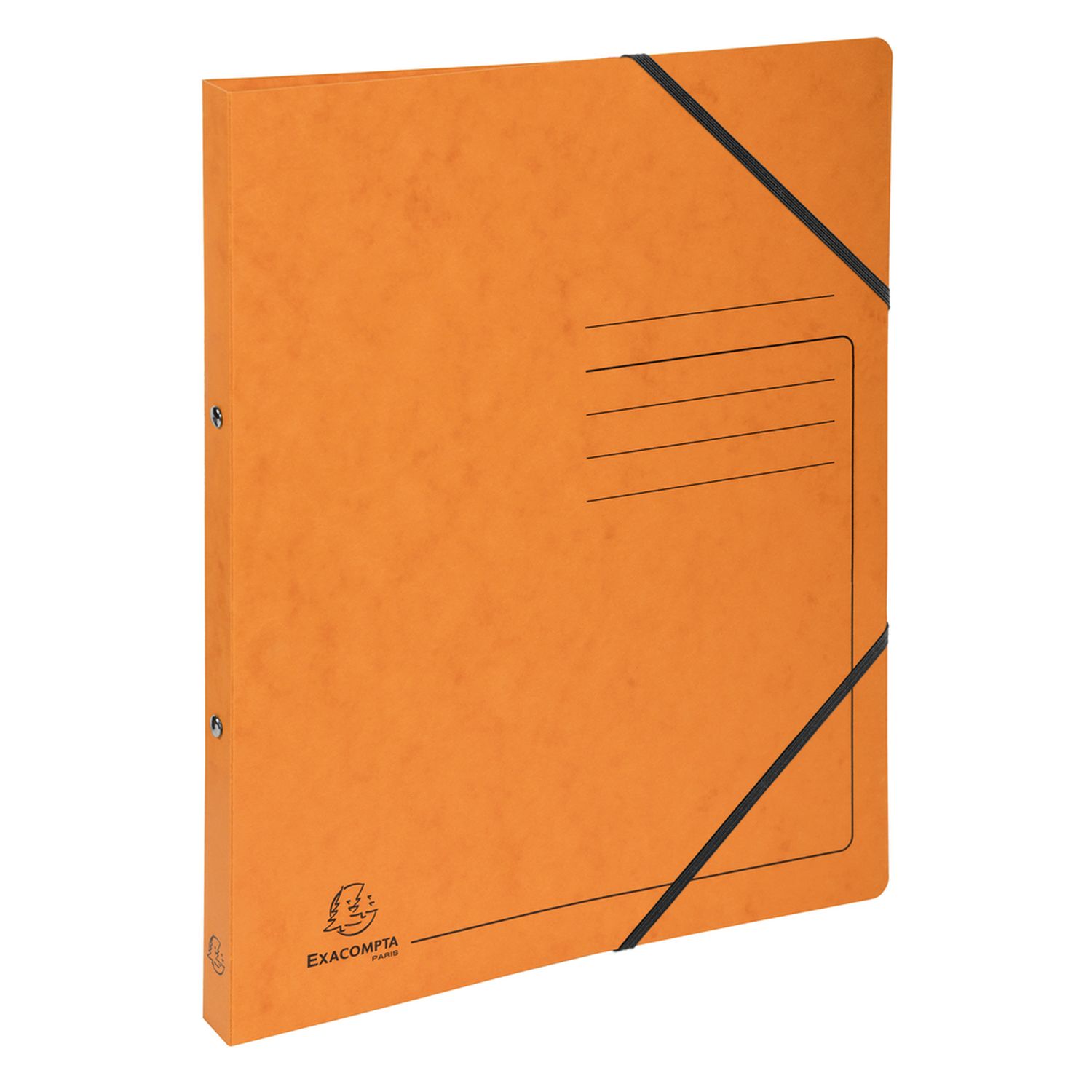 Ringhefter Exacompta 542554E, für DIN A4, Rücken 20 mm, 2-Ring, Ring-Ø 15 mm, mit Gummizug, orange Ringhefter Exacompta 542554E, für DIN A4, Rücken 20 mm, 2-Ring, Ring-Ø 15 mm, mit Gummizug, orange