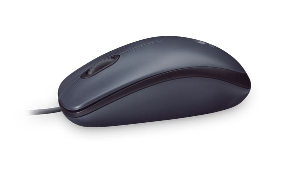 Logitech Mouse M90, schwarz