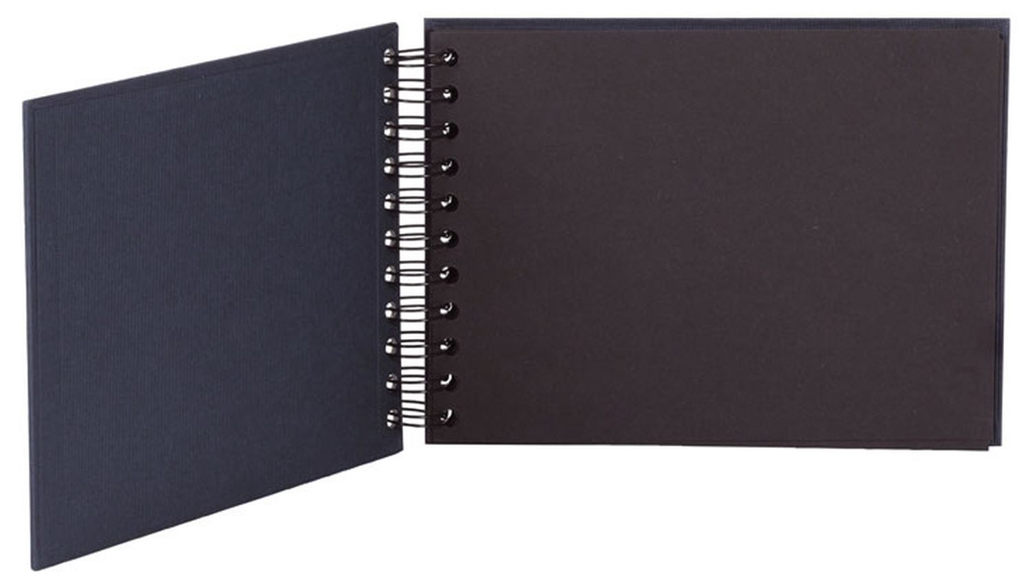 Fotospiralbuch SOHO - 19,5 x 14,5 cm, 40 Seiten, navy