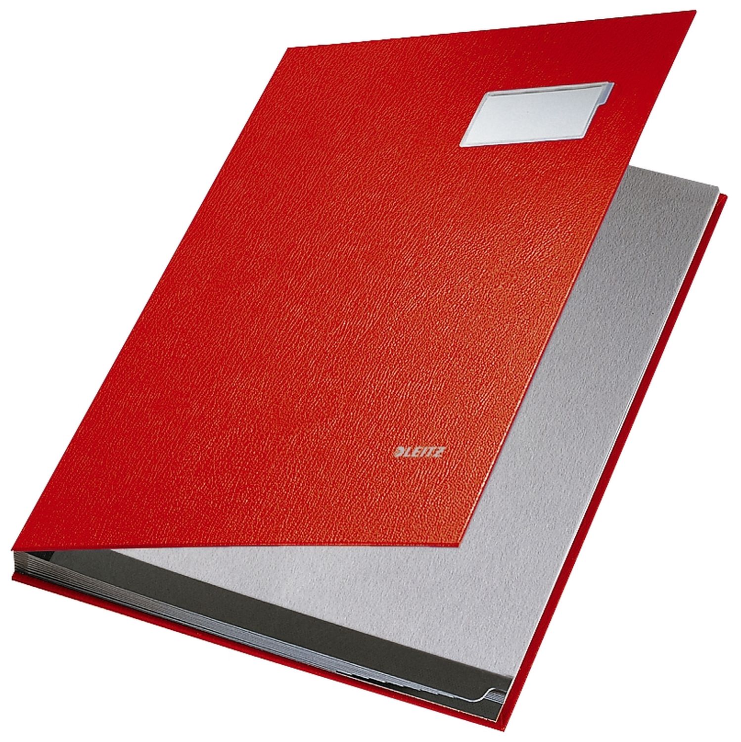 5701 Unterschriftsmappe - 10 Fächer, PP kaschiert, rot 5701 Unterschriftsmappe - 10 Fächer, PP kaschiert, rot
