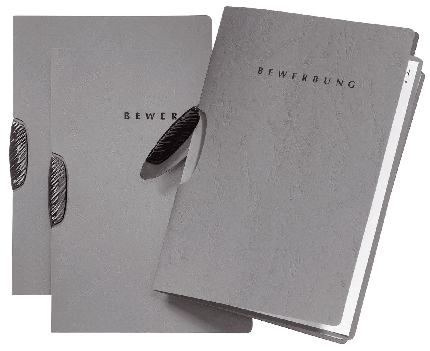 Bewerbungsmappe Swing  - grau