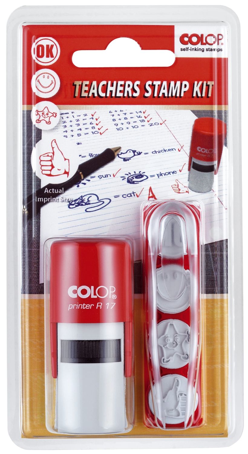 Motivstempelset "School Kit" - 4 Motive Motivstempelset "School Kit" - 4 Motive